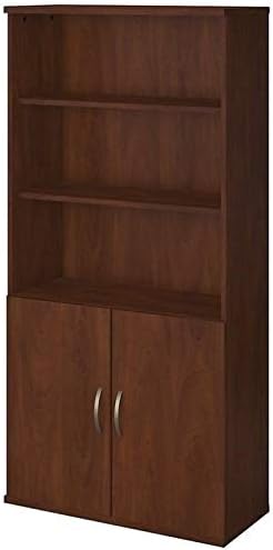 36W Bookcase with Doors in Hansen Cherry X44827