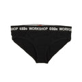 032C Classic Text Briefs - Black