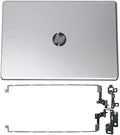 Silver Shell LCD Back Cover Top Case Rear Lid with Hinges G141