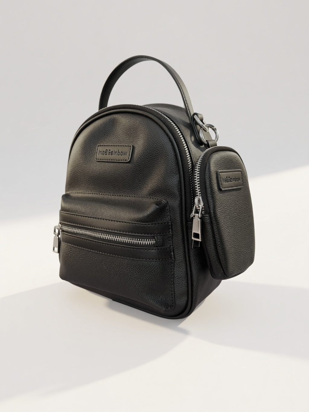 The Iris Street Chic Mini Backpack Faux Leather (#9010) By Iris & Rainbow
