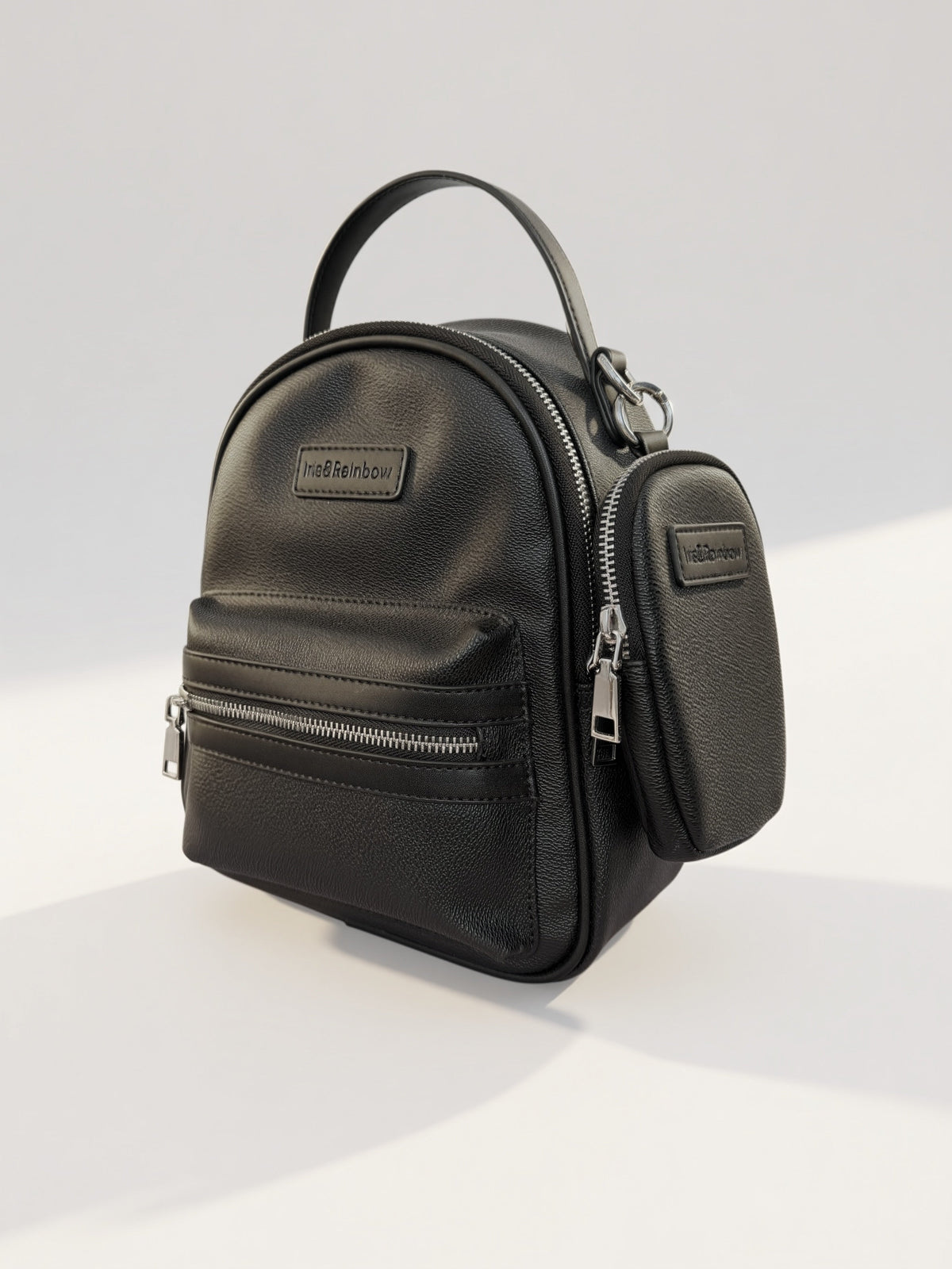 The Iris Street Chic Mini Backpack Faux Leather (#9010) By Iris & Rainbow
