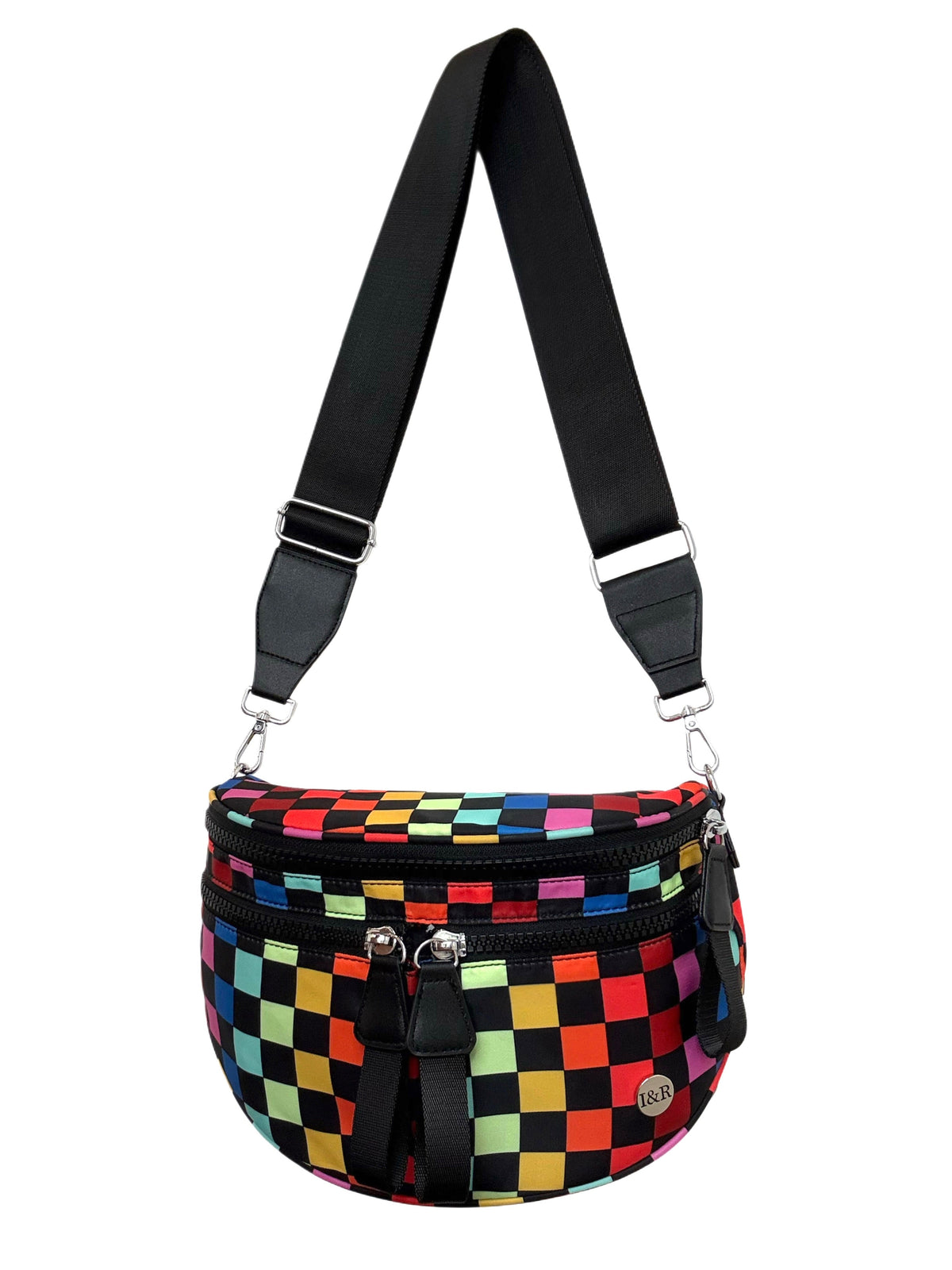 The Iris Best Version Crossbody Bag (#8061) Women's Fashion Saddle Bag - By Iris & Rainbow