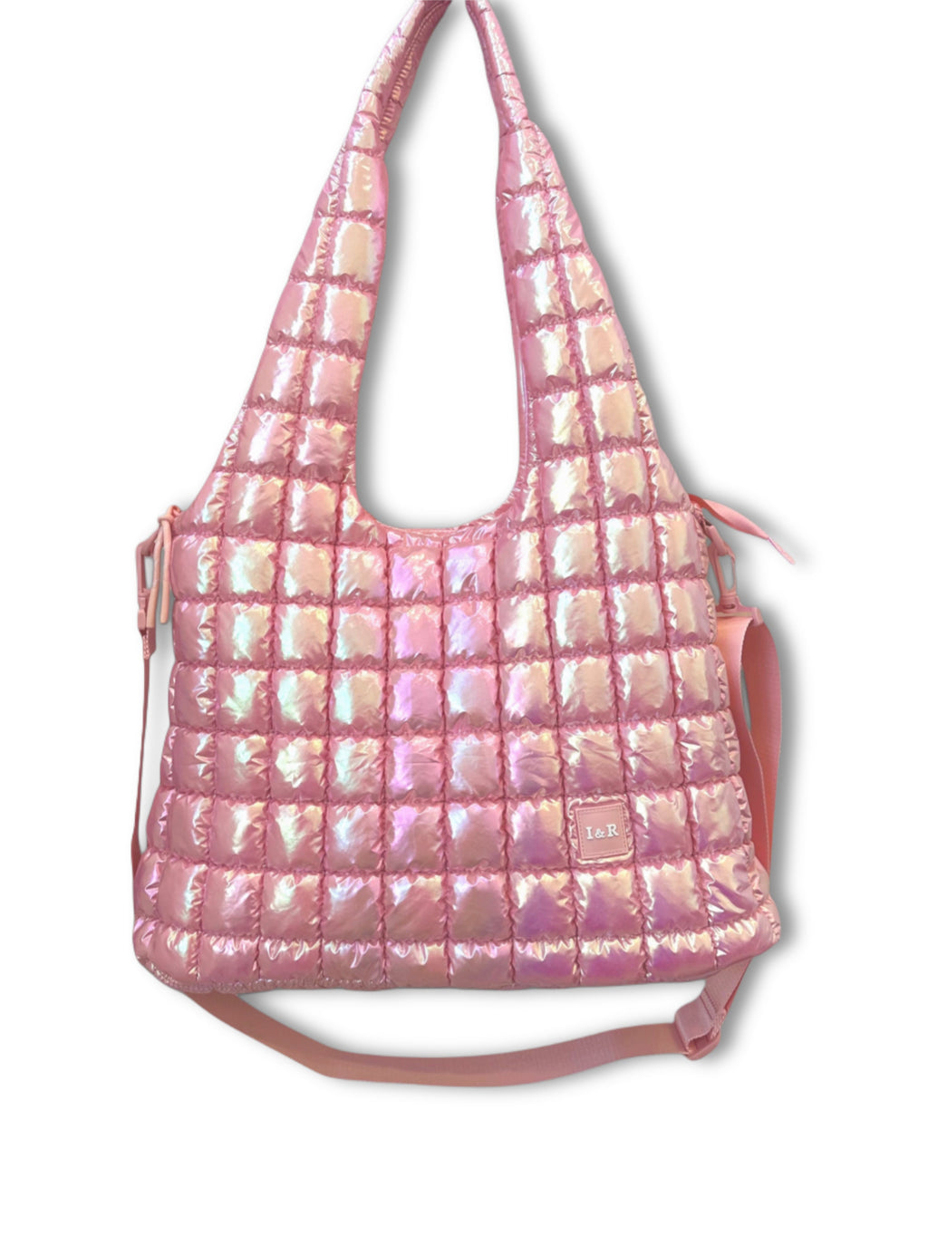 Iris Puff Galaxy Hobo (#24239) - Shiny and Stylish Bag -  By Iris & Rainbow