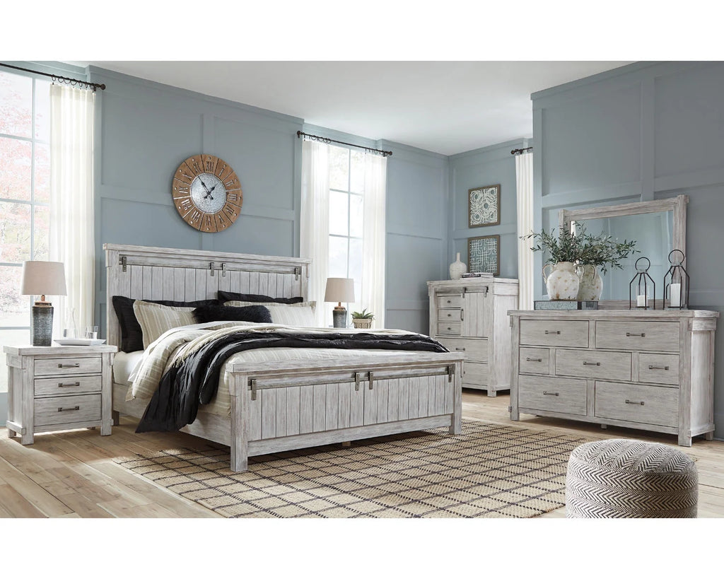 White Nightstand C48242
