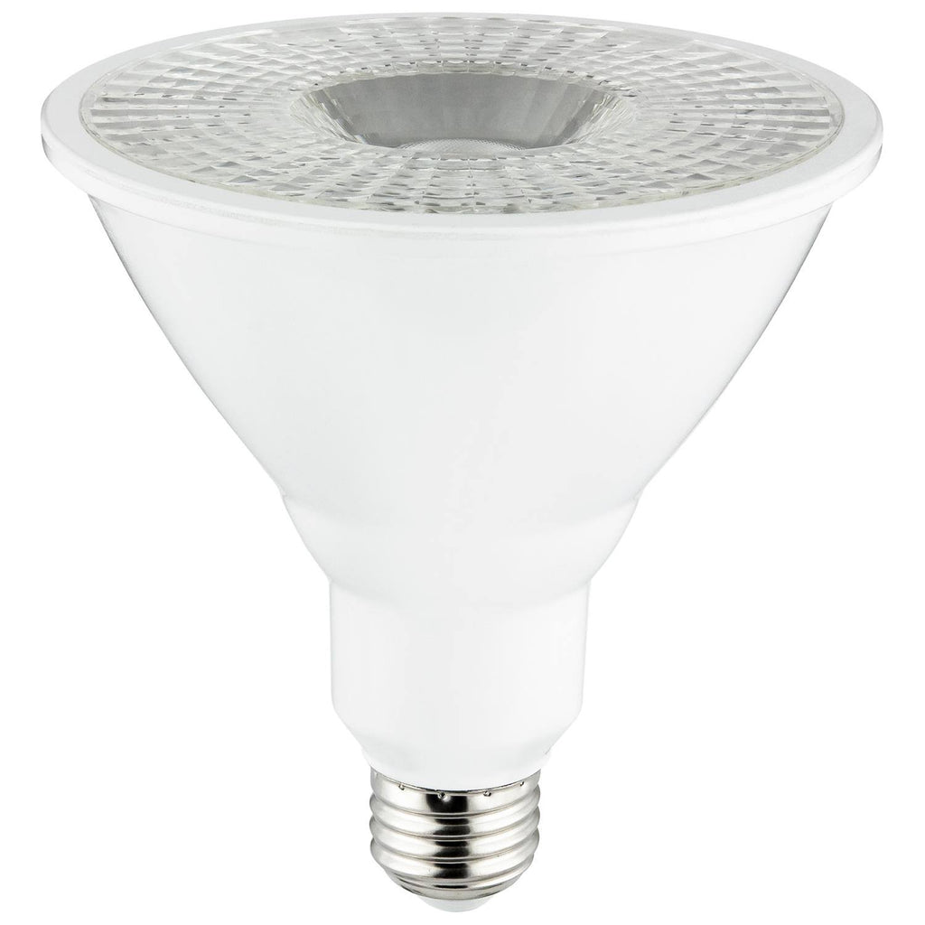 18-Watt Dimmable LED PAR38 Reflector Bulb, Medium (E26) Base, Wide Flood, 3000K Warm White B446285