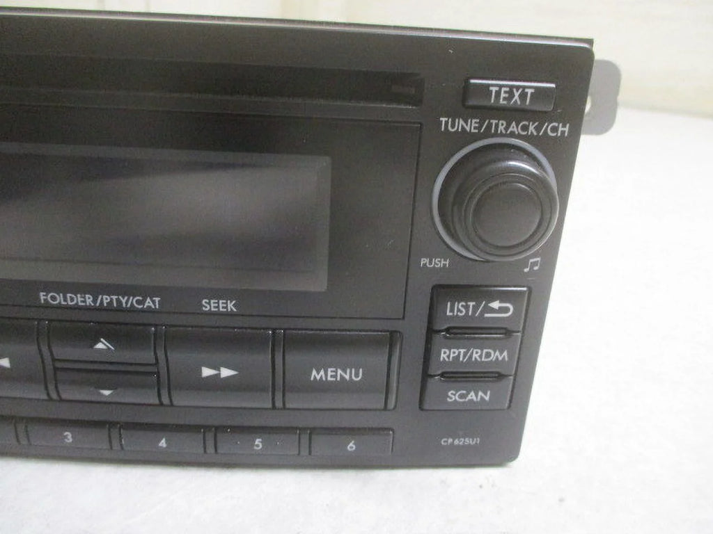 Pre-Owned 2012 Subaru Forester Single CD MP3 WMA Satellite Player Radio G57046