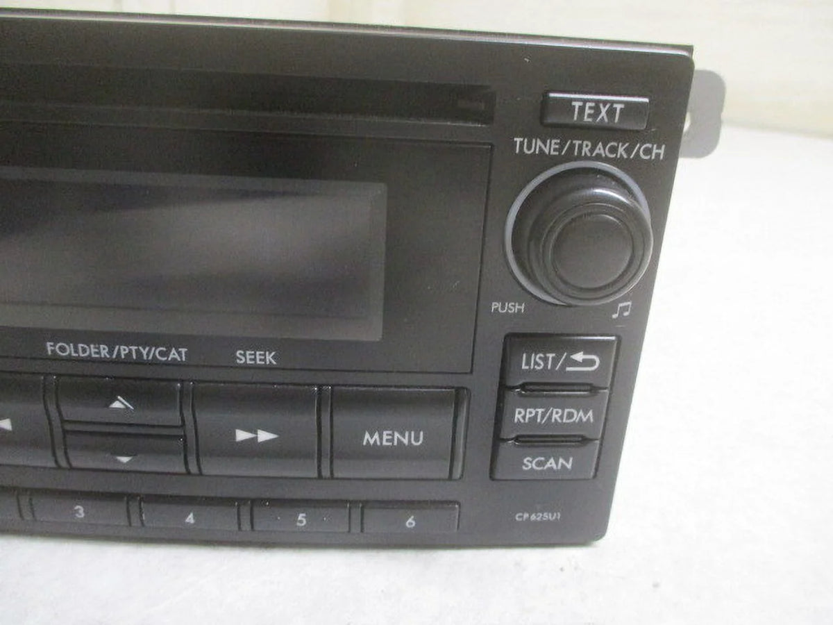 Pre-Owned 2012 Subaru Forester Single CD MP3 WMA Satellite Player Radio G57046