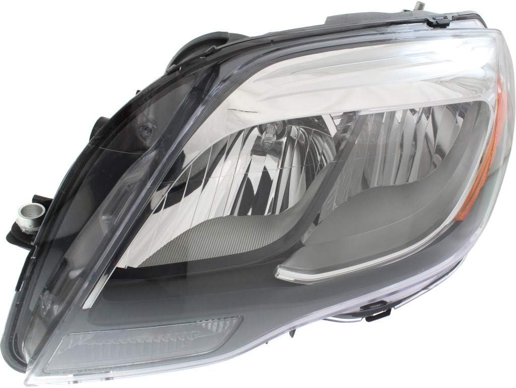 Headlight Assembly Driver and Passenger Side with Bulbs F630