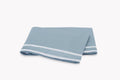Hazy Blue Full/Queen Cotton Sateen Flat Sheet V704
