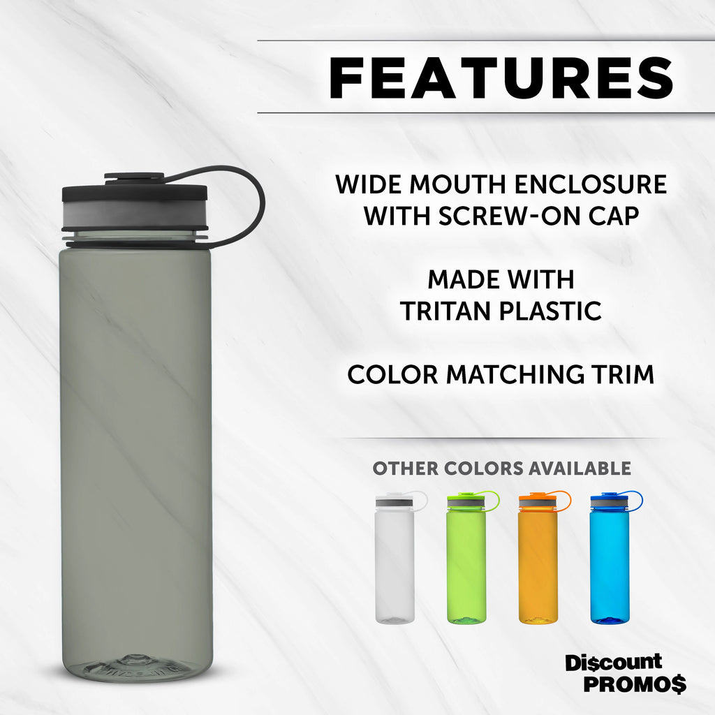 26 oz Set of 10 BPA Free Water Bottles B1447