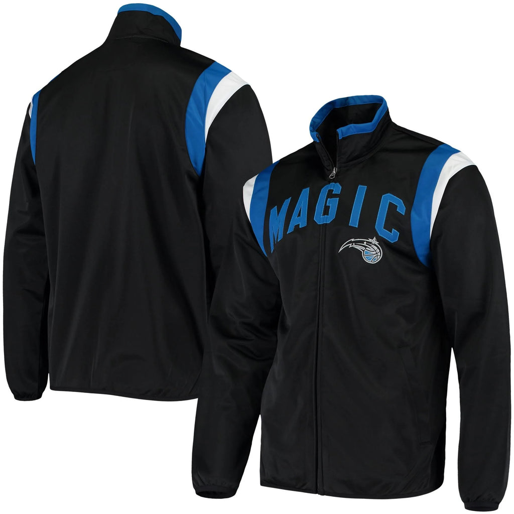 Black Full-Zip Track Jacket E2203