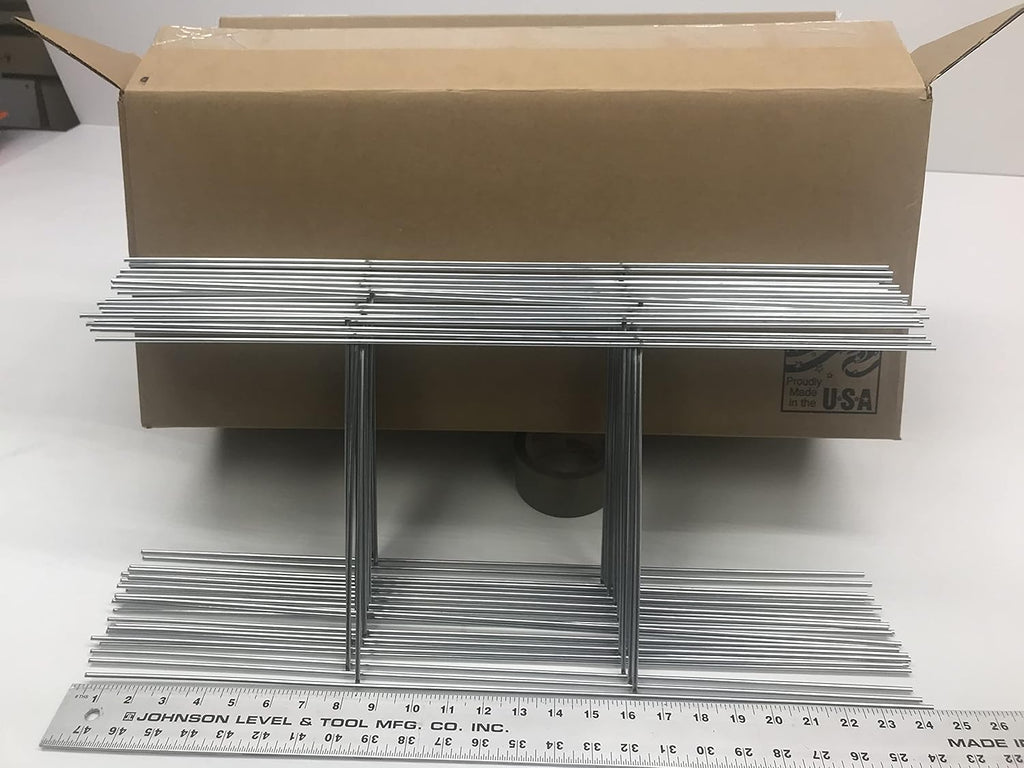 24'' Double H-Frame Metal Sign Stake, Pkg of 50 Pcs M271
