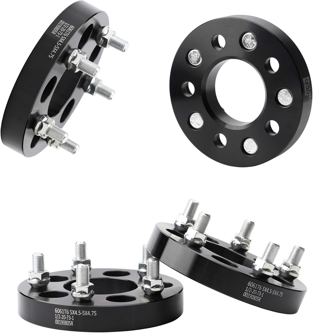 5x4.5 to 5x4.75 Wheel Adapters, 1 inch, 73mm Hub Bore S193472
