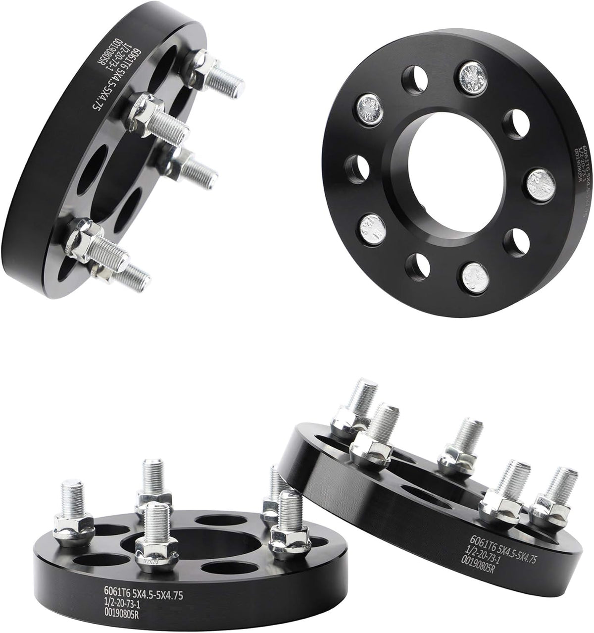 5x4.5 to 5x4.75 Wheel Adapters, 1 inch, 73mm Hub Bore S193472