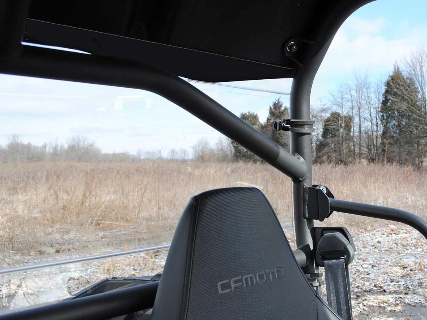 Heavy-Duty Rear Windshield, 1/4 Thick Clear Polycarbonate Y666