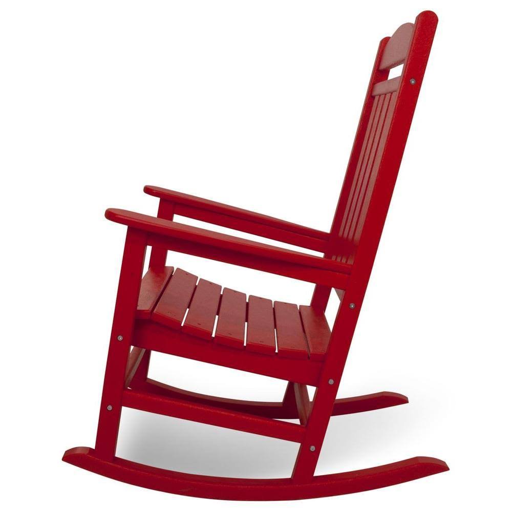 Sunset Red Rocking Chair P8588