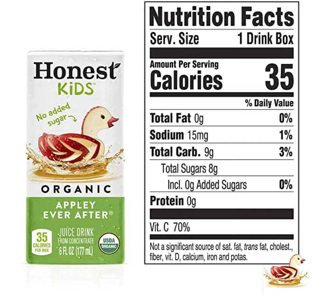 Organic Apple Juice Drink - 8Pk/6 Fl Oz Box (Pack Of 2) W946912