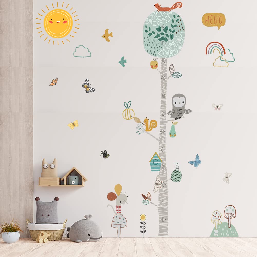 Height Chart Decal Wall Decor Sticker Vinyl Pack of 2 G3835