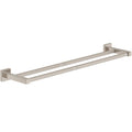 18x22 Double Rail Towel Bar - Satin Nickel A162