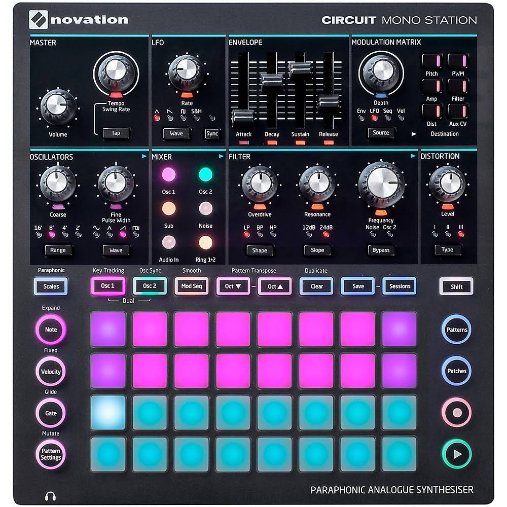 Paraphonic Analog Synthesizer A882133