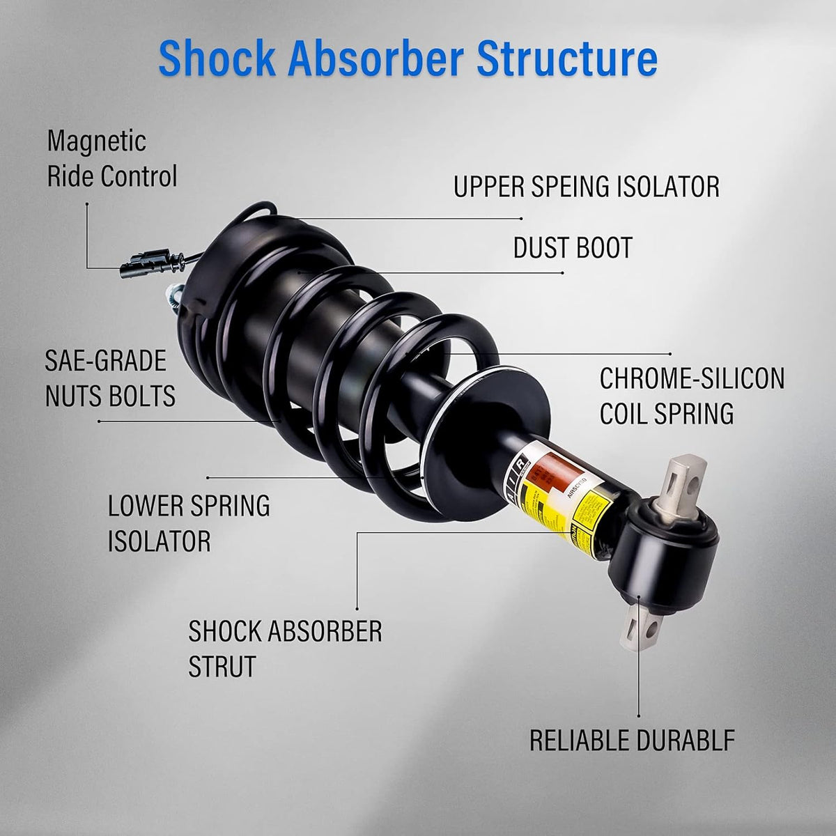 Front Shocks Absorber and Struts Assembly Magneride Suspension H756790