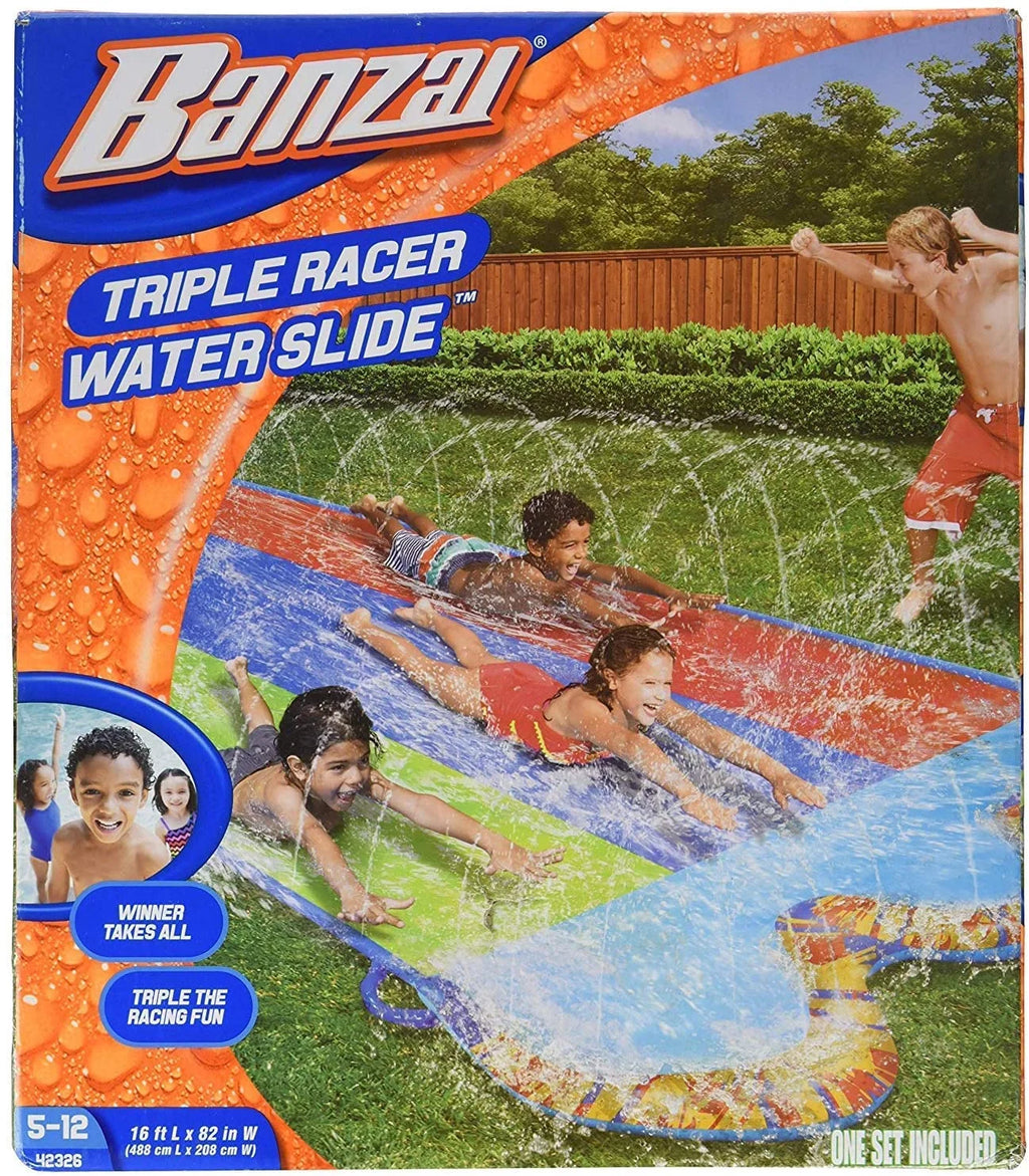 16 Ft Water Slide with 3 Bodyboards N475589