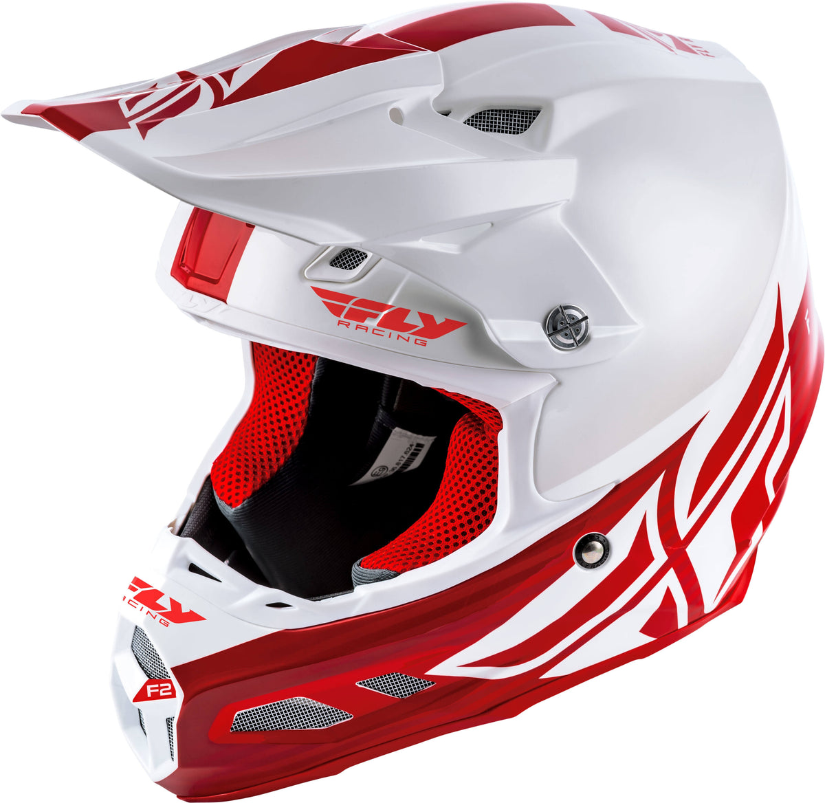 White/Red Carbon MIPS Helmet B120