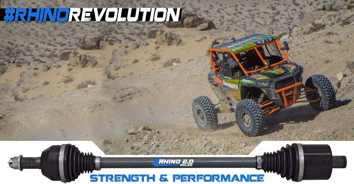 Heavy Duty Extended Front Axle for Polaris RZR S 1000 U9101