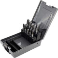 10pcs Tungsten Carbide Rotary File Burrs Set with 1/4'' Shank Double Cut P8068