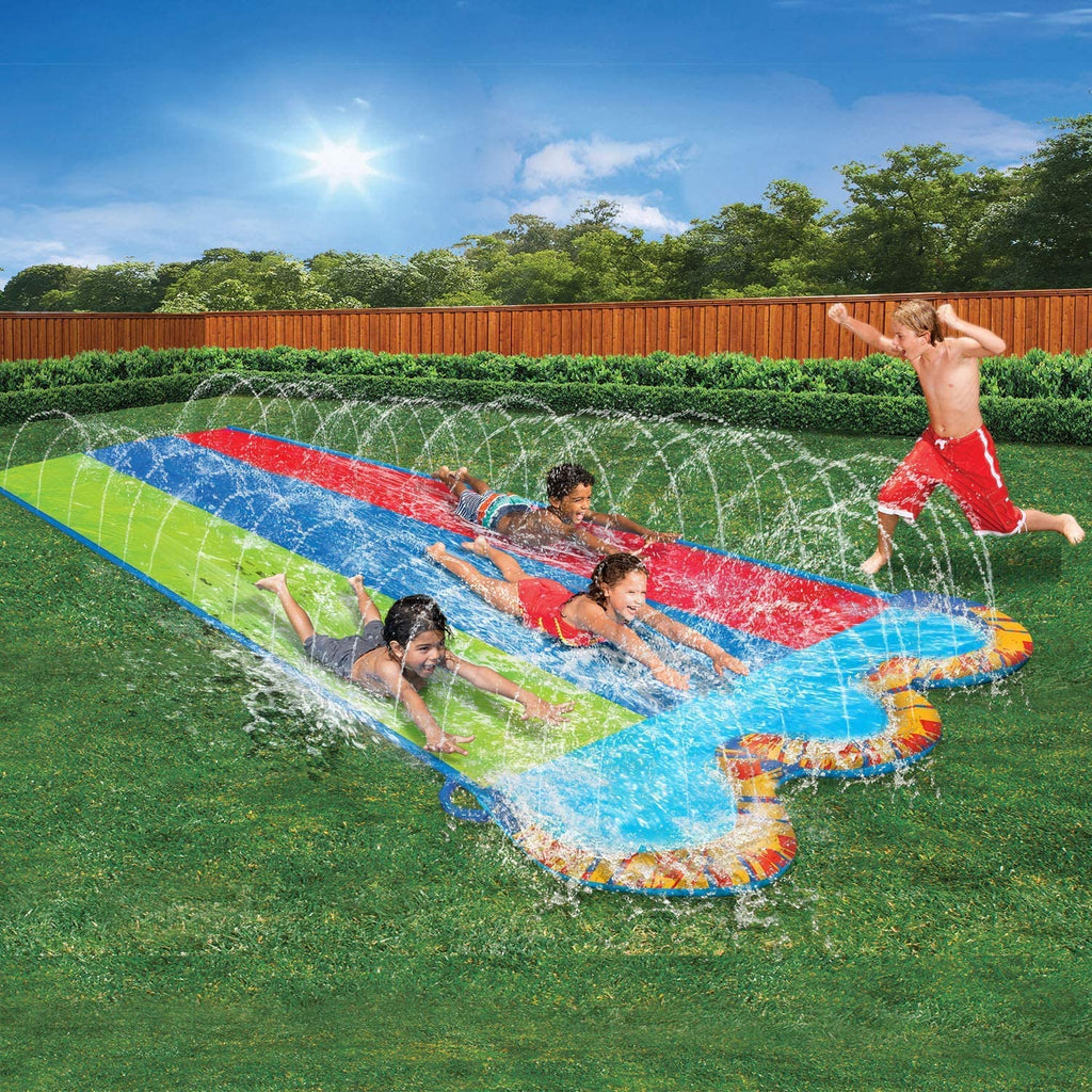 16 Ft Water Slide with 3 Bodyboards N475589