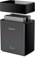 5 Bay Hard Drive Enclosure USB 3.0 to SATA 3.5 inch Magnetic Tool-Free External HDD SSD Enclosure Storage Case Built-in Fan S80196