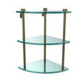 Three Tier Corner Glass Shelf W17070