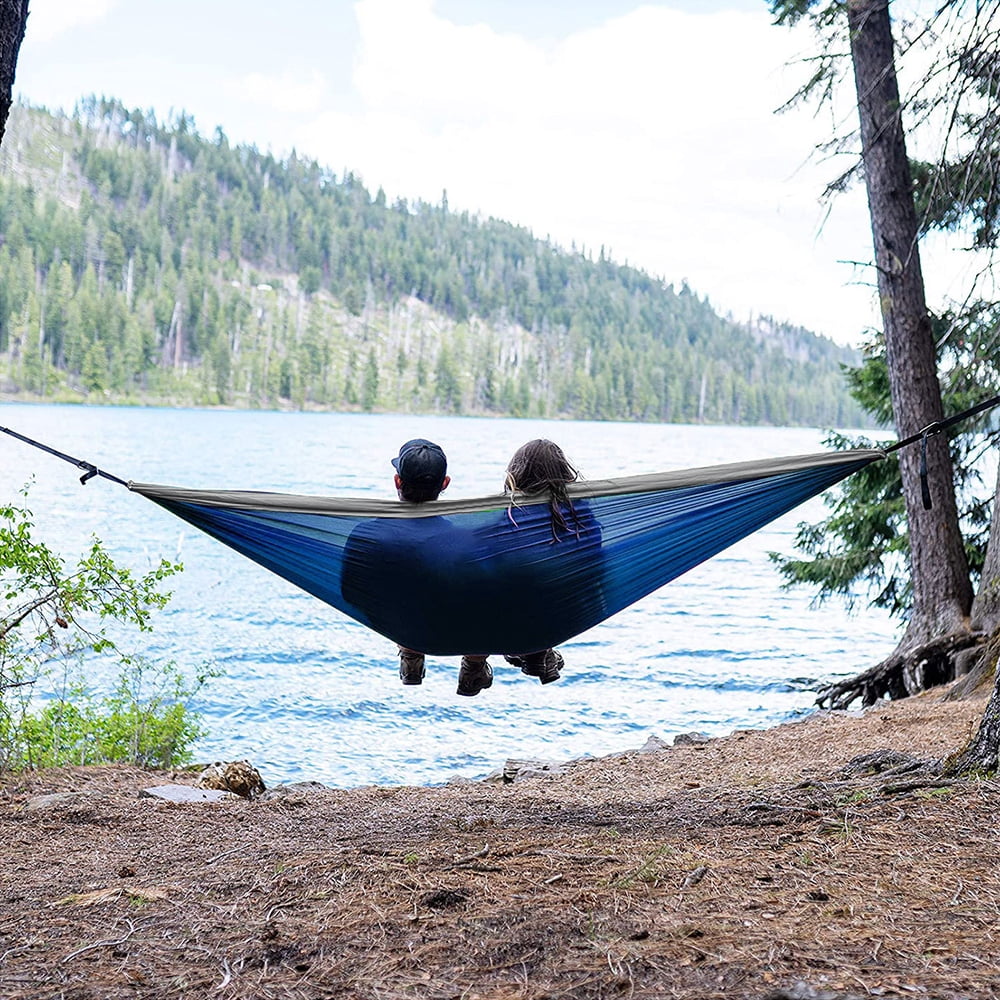 Double Camping Hammock for 2 Persons Portable B42915