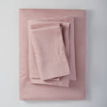 California King 400 Thread Count Washed Lyocell Solid Sheet Set Blush N423