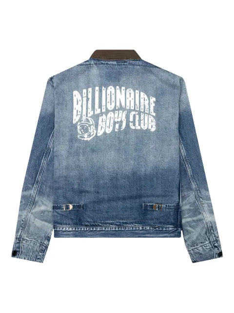 Billionaire Boys Club astronaut-logo denim jacket
