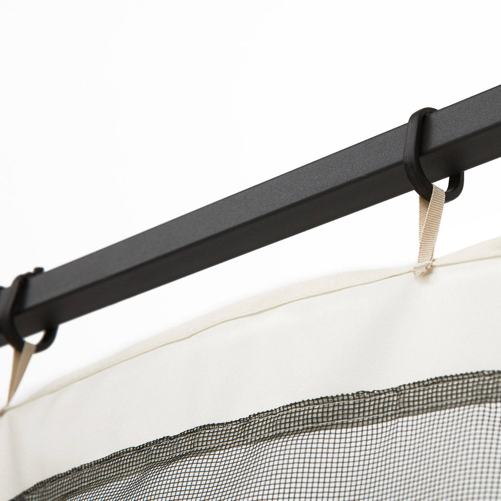 4-Panel Mesh Mosquito Netting Sidewalls with Zippers for Patio Gazebo A207896