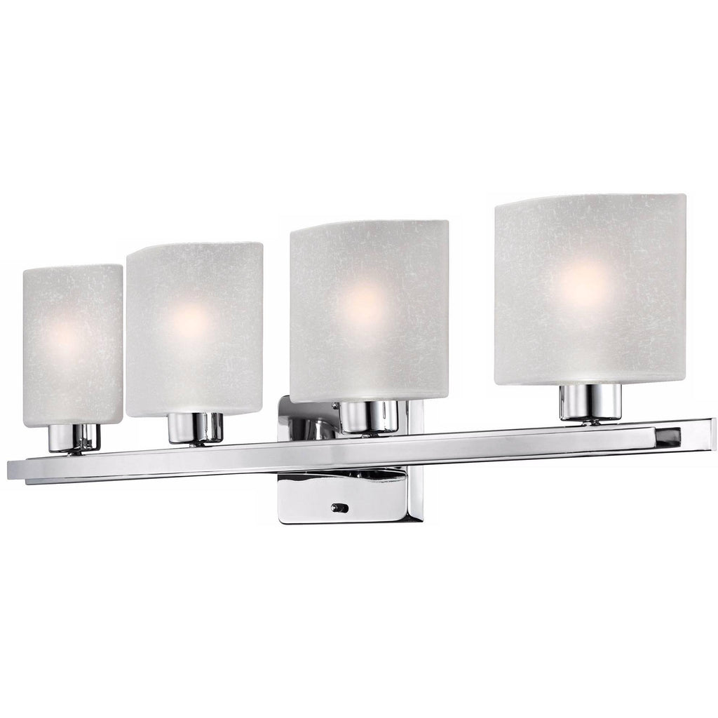 Chrome 4-Light Bath Light K9290