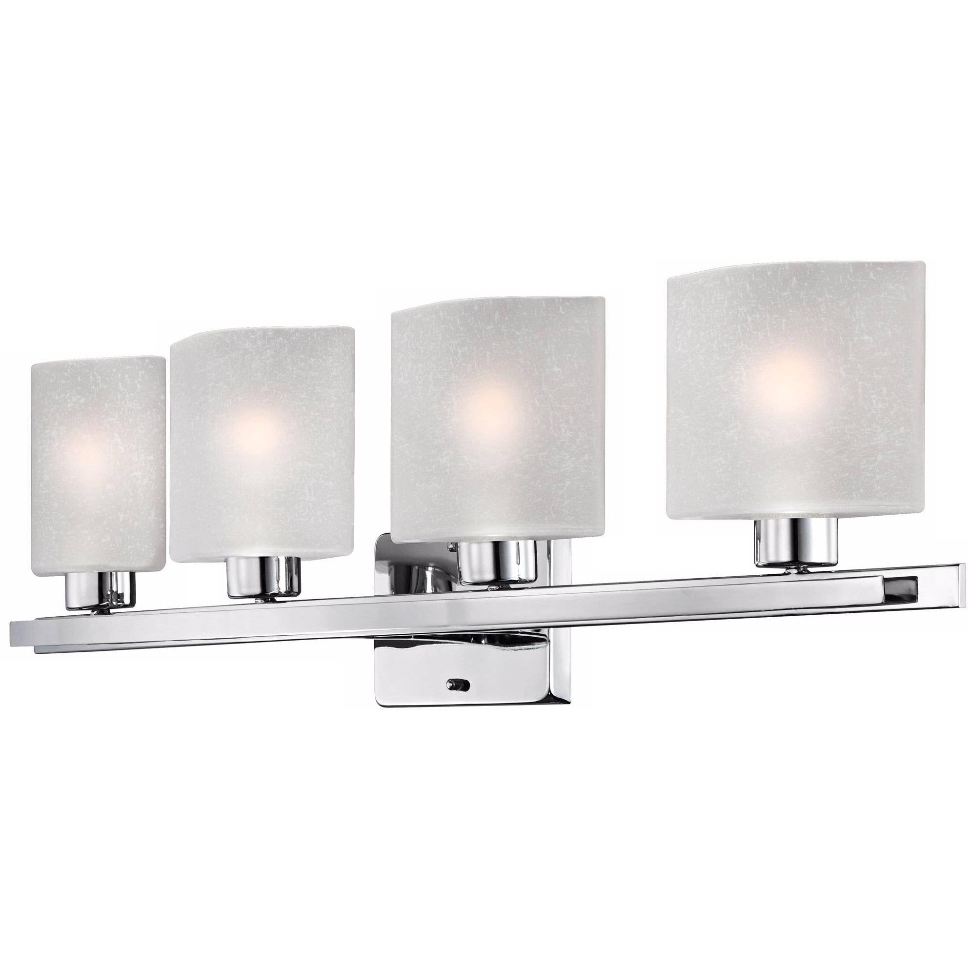 Chrome 4-Light Bath Light K9290