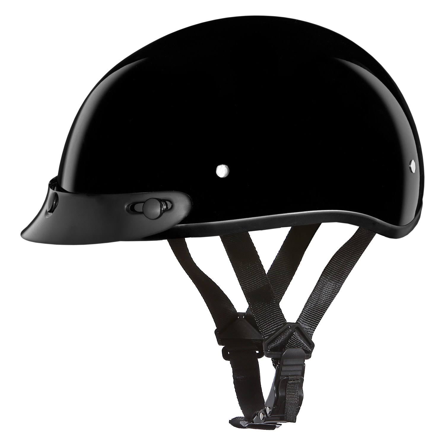 Hi-Gloss Black Skull Cap 3XL P1451