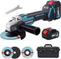 20V Brushless Cordless Angle Grinder Kit, 4-1/2 Inch, Lightweight Angle Grinder Tool P89908