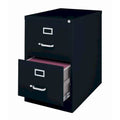 Black Metal 2-Drawer Vertical File Cabinet V5818