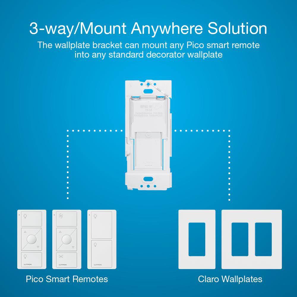 White 3-Way Smart Dimmer Switch Kit P16616