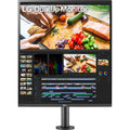 28-Inch SDQHD Nano IPS DualUp Monitor with Ergo Stand, Black Y23186