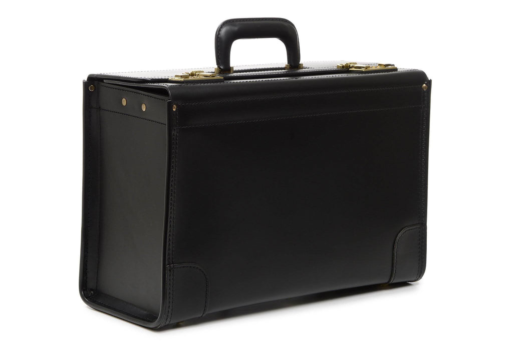 Black Leather Catalog Case R806