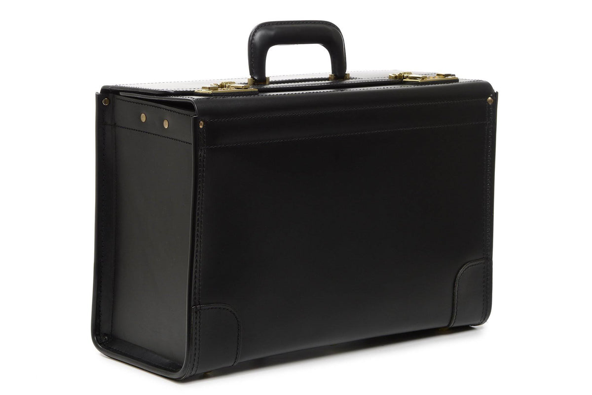 Black Leather Catalog Case R806