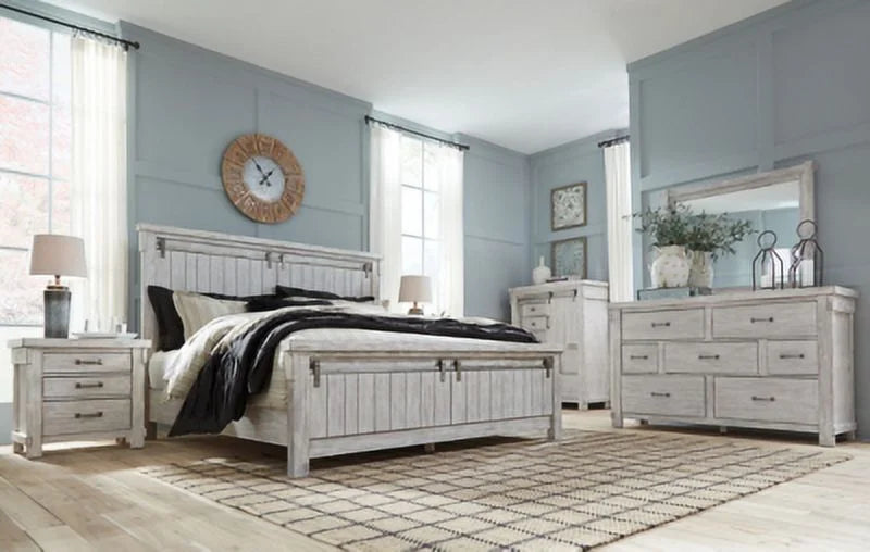 White Nightstand C48242