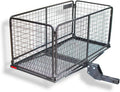 Side Folding Hitch Carrier with Lockable Lid Q14345