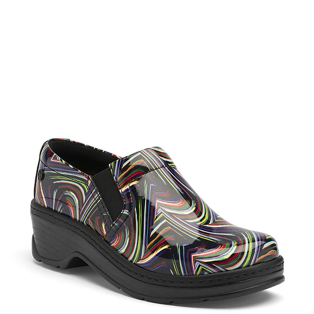 Multi Abstract Work Shoes B811