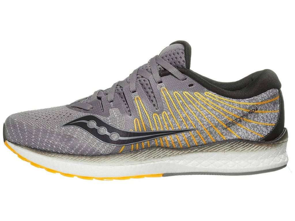 Grey/Yellow Liberty ISO 2 Running Shoes B386090