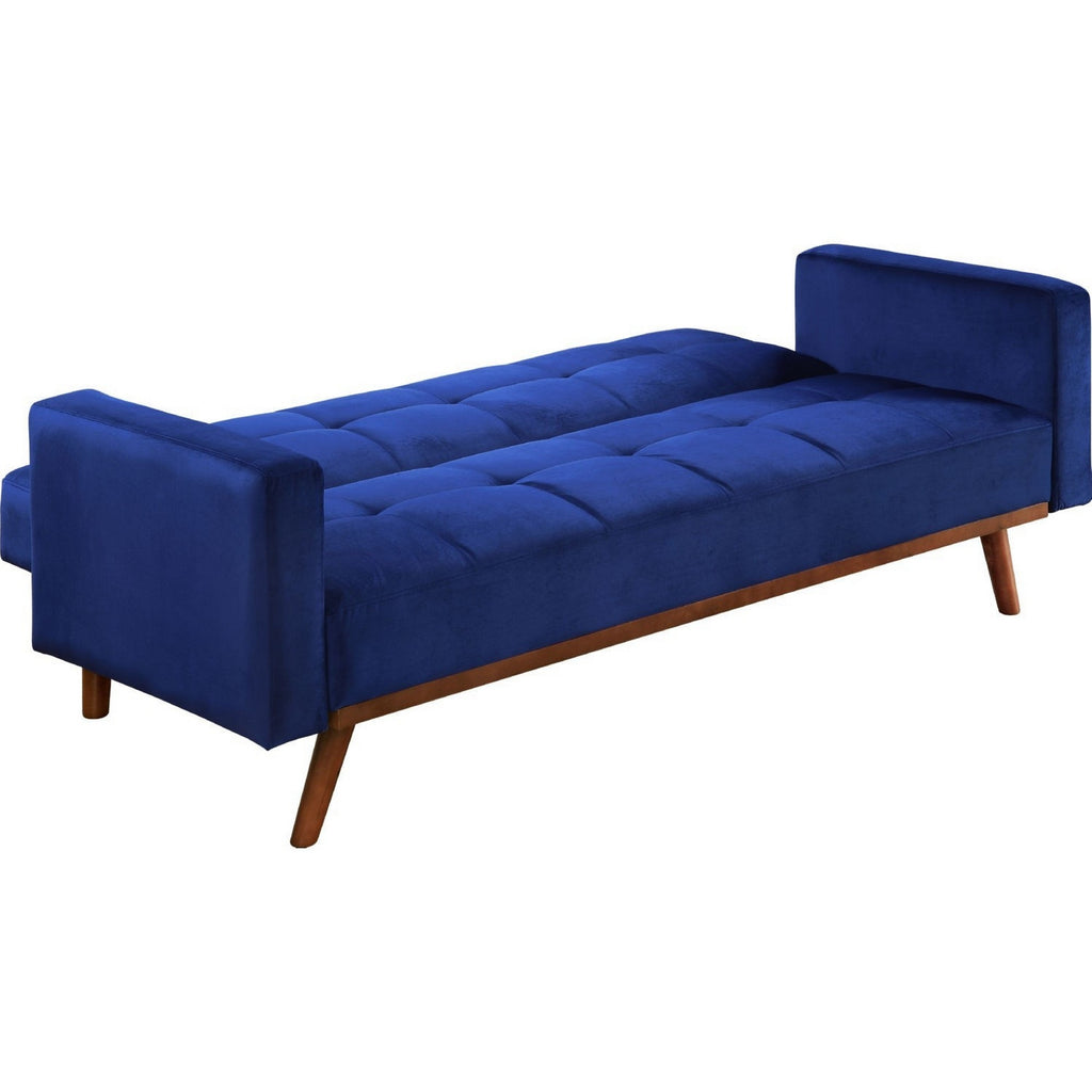 Blue Adjustable Fabric Sofa U308
